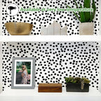 Jeweluck Peel and Stick Wallpaper Polka Dot Wallpaper Stick and Peel 17.7” x - Image 7