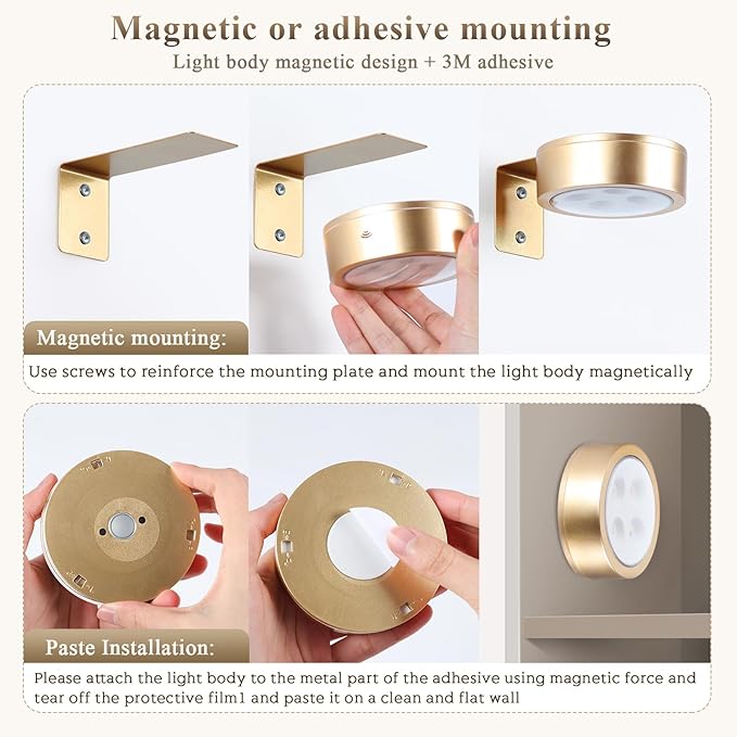 KELUOLY 2-Pack Picture Light Battery Operated Painting Lights - Image 3