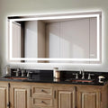 Hivone 72X32 LED Bathroom Mirror by Hivone