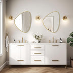 WallBeyond Asymmetrical Mirror, Irregular Wall Mirror, Wall Mirrors Decorative - Image 2