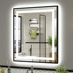 36x30 Inch LED Bathroom Mirror by Briivuemodernmirrors