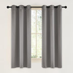 NICETOWN Room Darkening Cafe Satin Curtains by NICETOWN