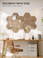 Fluxynara Hexagon Cork Board Alternative - Image 4