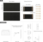 Wooden Pegboard Accessories Set: Modular Wall Hooks & Shelf - Image 4
