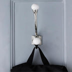 Indian Shelf 6 Pieces Exclusive Ceramic Heavy Duty Decorative Double Wall Hooks - Image 5