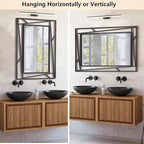 Rectangular Wall Mirror, Hang Horizontally or Vertically - Image 7