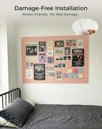 Aothia 12-Pack Felt Bulletin Board Tiles - Image 7