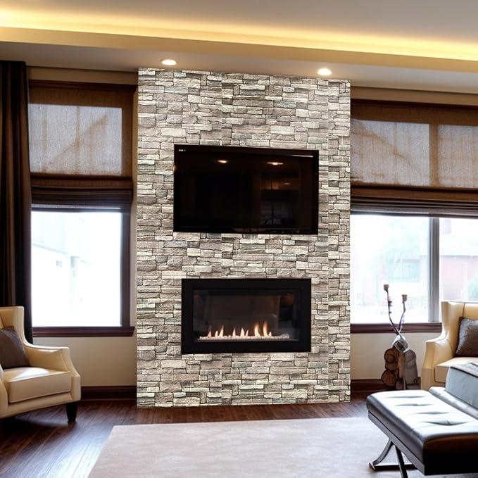 Yutianli 20PSC 3D Wall Panels Peel and Stick Faux Brick Wall Panels - Image 5