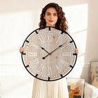 Vantic Farmhouse 24 Inch Extra Large Decorative Wall Clock - Image 2