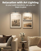 EZVALO Picture Light for Wall, Rechargeable 2400mAh Battery Lights Wireless - Image 9