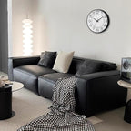 HZDHCLH Modern Wall Clocks Battery Operated, 10 inch White Clock - Image 3