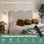 Shenmoyl Battery Operated Vintage Wall Sconces - Image 4