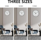 Modern Silent Wall Clock - Image 9