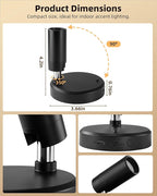 EZVALO Spotlights Indoor with Remote, 5500mAh Rechargeable Picture Lights - Image 5