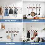 Wall Hooks for Hanging, for Living Room, Bedroom for Towel - Image 2