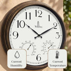 Outdoor Clocks for Patio Large Waterproof - Image 4