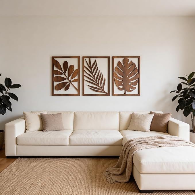 qmmp Modern Wooden Wall Sculptures - Image 3