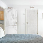 White Wood Contact Paper for Cabinets and Drawers Wood Grain Peel and Stick - Image 4