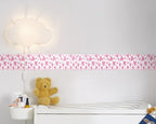 FLFK Pink Heart Wallpaper Border - Image 4