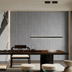 YU LI 3DH Peel and Stick PVC Slat Wall Panel 236"x15.75" Self-Adhesive Thick - Image 3