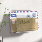 Cociat Acrylic Mail Holder for Wall Clear Hanging 6.6 X 2.2 Inch Mail Organizer - Image 4