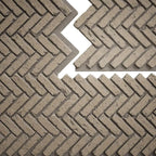 EverStone Herringbone Faux Brick Panel, 46 1/2"W x 25 1/4"H x 1"D, Adobe Color - Image 9