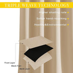 NICETOWN Sliding Door Curtain Window Treatment - Image 3
