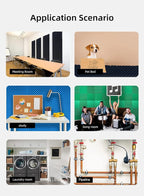 24 Pack Sound Proof Foam Panels | 1"×12"×12" Quick-Recovery Soundproof Wall - Image 6