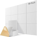 18 Pack Acoustic Panels for Walls, Sound Absorbing Foam Panels for Home & by Lebenforce