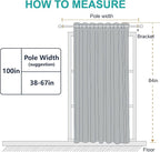 NICETOWN Patio Blind Blackout Curtain Panels - Image 7