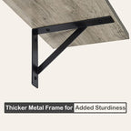 DINZI LVJ Wall Shelves, 23.6 x 7.9 x 6.1 Inch Floating Shelves - Image 4