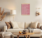 Mental Health Positive Affirmations Inspirational Wall Art Decor, Therapist - Image 3