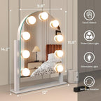 ZL ZELing Makeup Mirror with Lights, Vanity Mirror with Lights, Lighted Makeup - Image 6