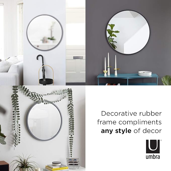 Umbra Hub Round Wall Mirror - Image 4
