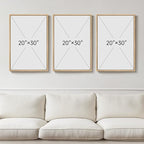 Framed Large Matisse Wall Art for Living Room, 3 Piece Vintage Sage Green - Image 5