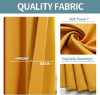 ChrisDowa Room Divider Curtain 90 Inches Long, Wide Blackout Sliding Door - Image 4