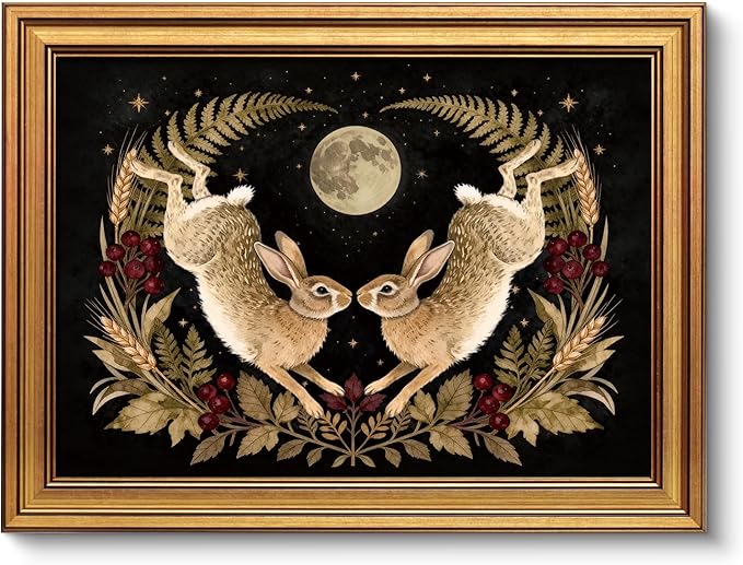 VIYYIEA Vintage Gold Framed Wall Art by VIYYIEAART
