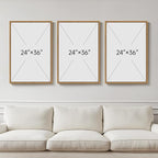 Framed Forest Landscape Wall Art - Image 3
