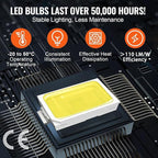 5-Hexagon LED Garage Light, 240W 24800LM Honeycomb Ceiling Light - Image 3