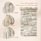 Jeweluck Stone Wallpaper Peel and Stick Brick Wallpaper 17.7”×787.4” Brick - Image 6