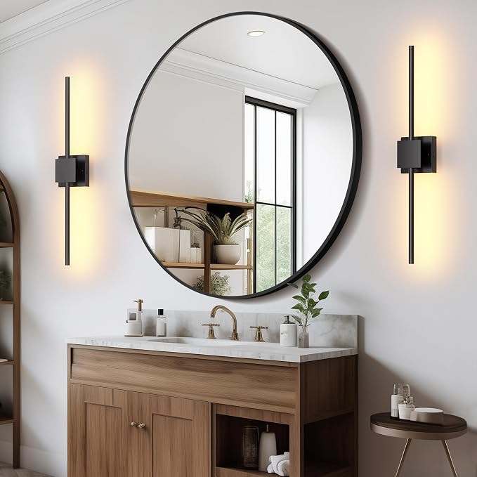 Battery Operated Wall Sconces Set of 2,  8000mAh Rotatable - Image 9