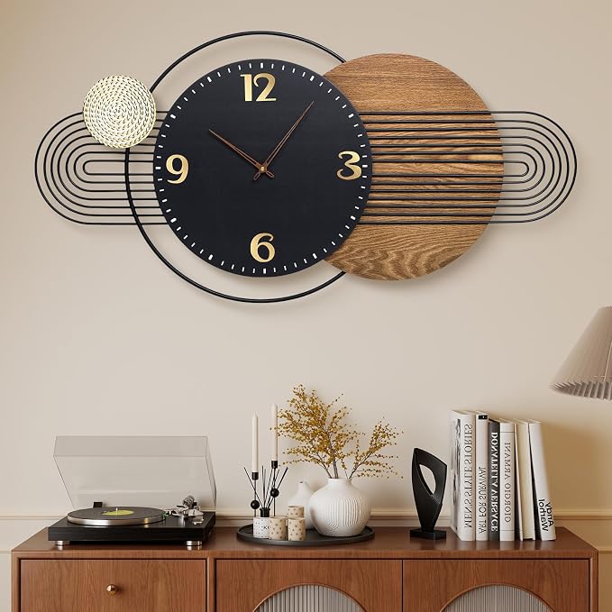 39X20 inch Extra Large Wall Clock - Image 3