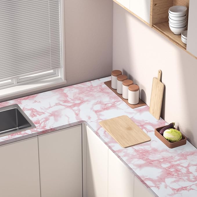 Abyssaly Glossy Marble Contact Paper - Image 9