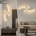 Battery Operated Wall Sconces Set of Two - Image 8