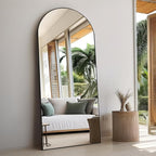 Rowjut Floor Full Length Mirror, Arched Mirrors Full Length 71"x30" - Image 7