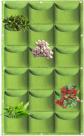 LITLANDSTAR Hanging Planter, 18 Pocket Vertical Wall Mounted Grow Bag, Modern by LITLANDSTAR