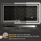 Hivone 72X36 LED Bathroom Mirror - Image 7