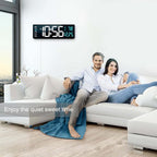 Abovsare 16.2 Inch Large Display Wall Clocks, LED Digital Clock - Image 6
