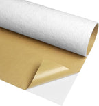 17.5"x317" Velvet Fabric Peel and Stick Wallpaper White Velvet Wallpaper Self - Image 7