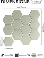Fluxynara Hexagon Cork Board Alternative - Image 2